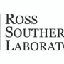 Ross Southern Laboratories logo: gray gradient circle with red abstract bars, vertical divider, and the company name in serif type.